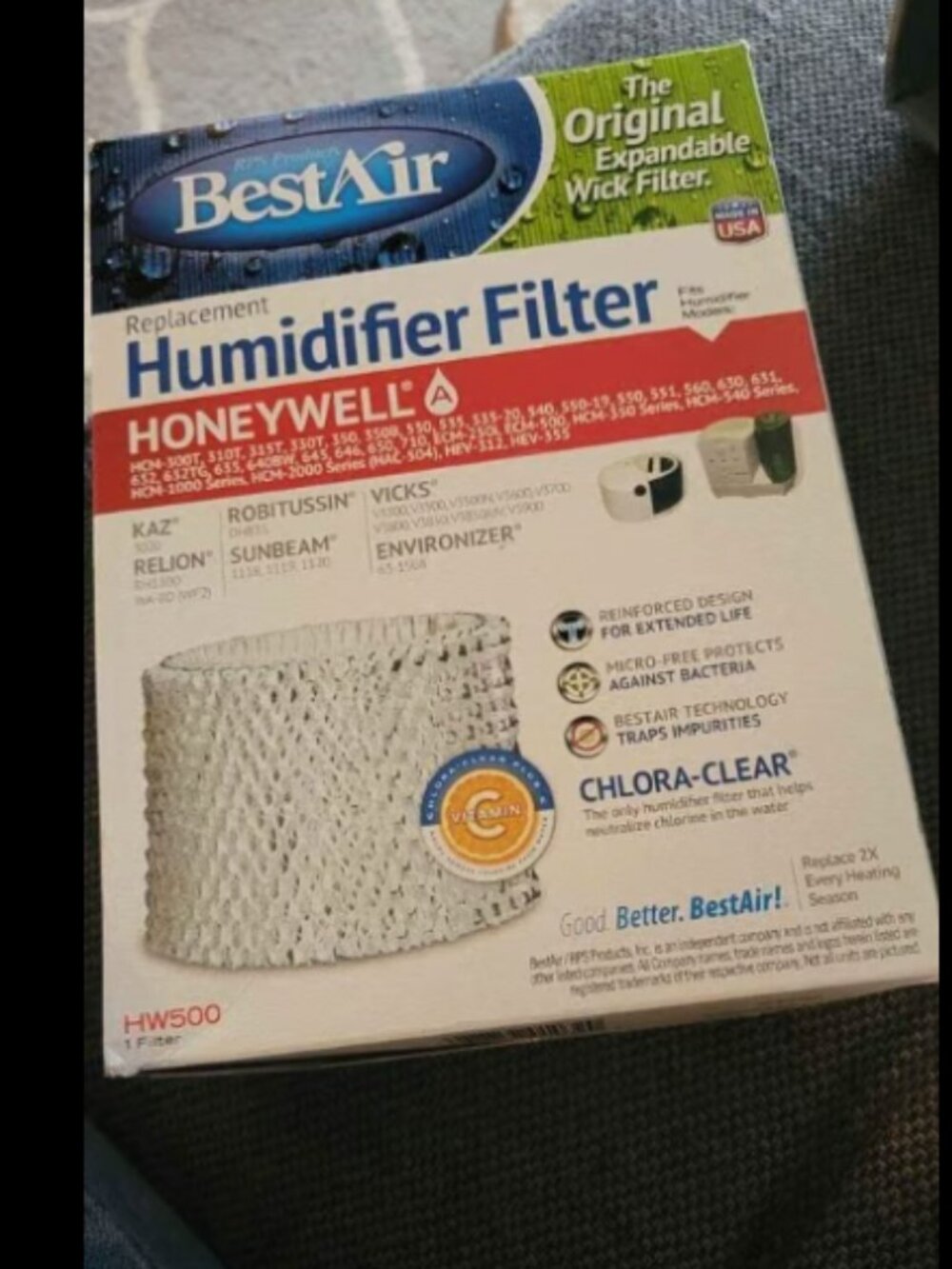 New Honeywell wick filter HW500